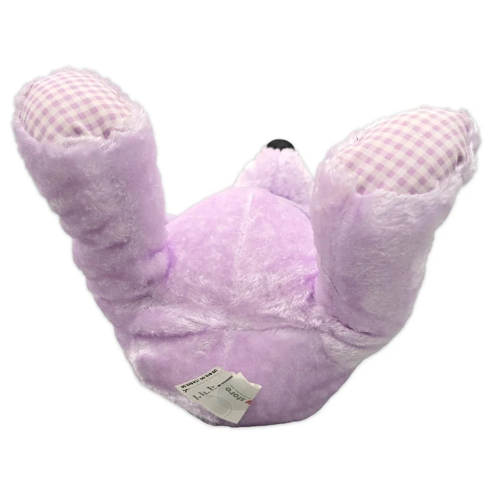 DISNEY STORE Purple Plush Winnie the Pooh Toy Spring Pastel 10